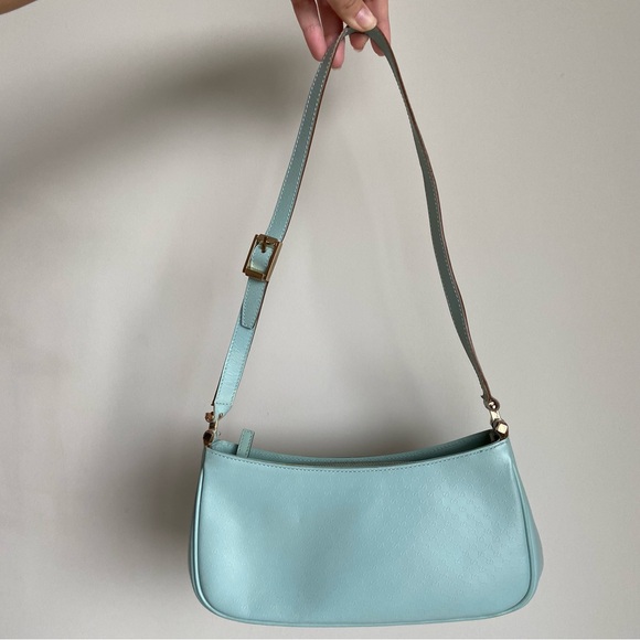 Blue Gucci Shoulder Bag Flawed* - Picture 2 of 15